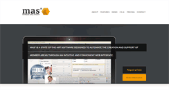 Desktop Screenshot of mascms.com